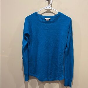 Sweet Romeo Bright Blue Crewneck Sweater